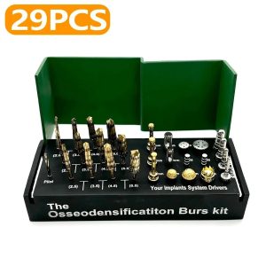 Dental implant drill bit set of 29 pieces, positioning and expanding hole skin drill