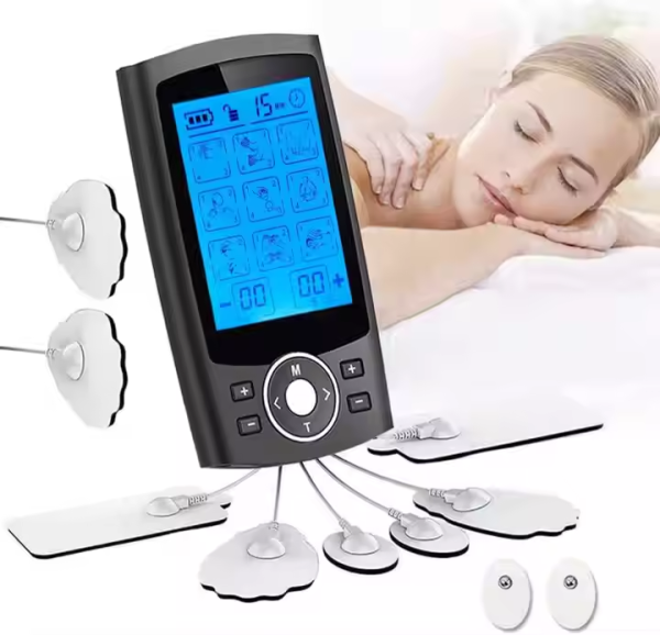 TENS EMS Unit 24 Modes Muscle Stimulator for Pain Relief Therapy, Electronic Pulse Massager Muscle Massager