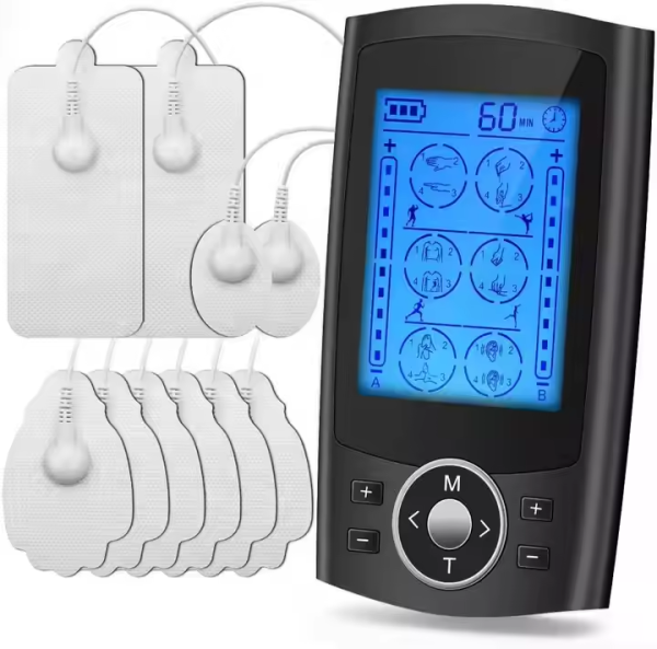 TENS EMS Unit 24 Modes Muscle Stimulator for Pain Relief Therapy, Electronic Pulse Massager Muscle Massager - Image 3