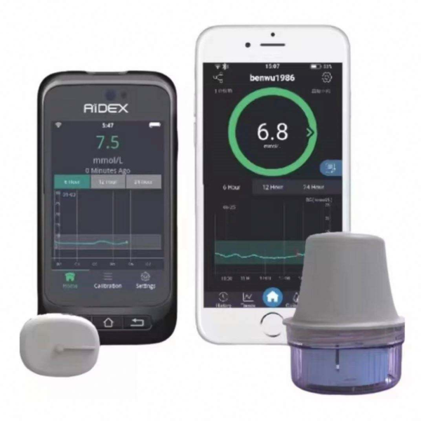 Bluetooth Glucometers Non Invasive Blood Glucose Constant Monitor Meter Kit CGM Continuous Glucose Monitoring System - Image 7